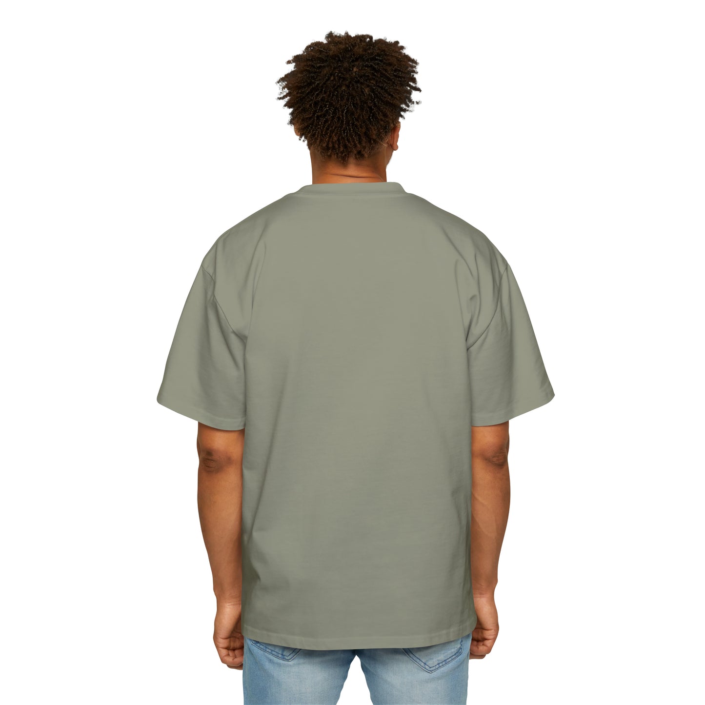 AfroMask Men's Heavy Oversized Tee