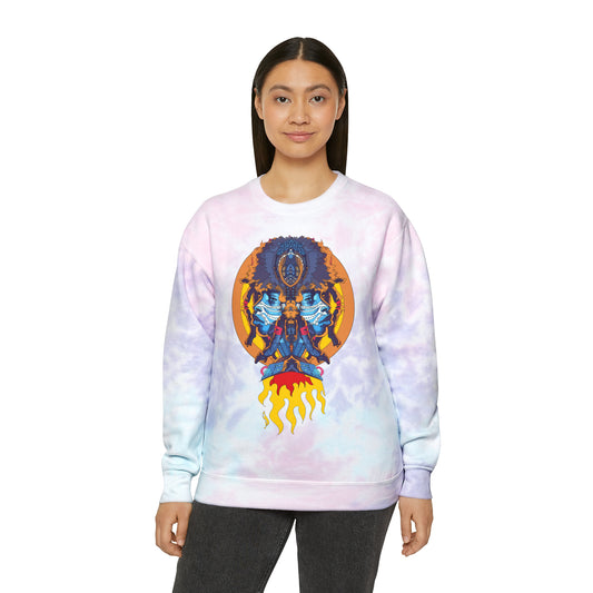 AfroNeo Unisex Tie-Dye Sweatshirt