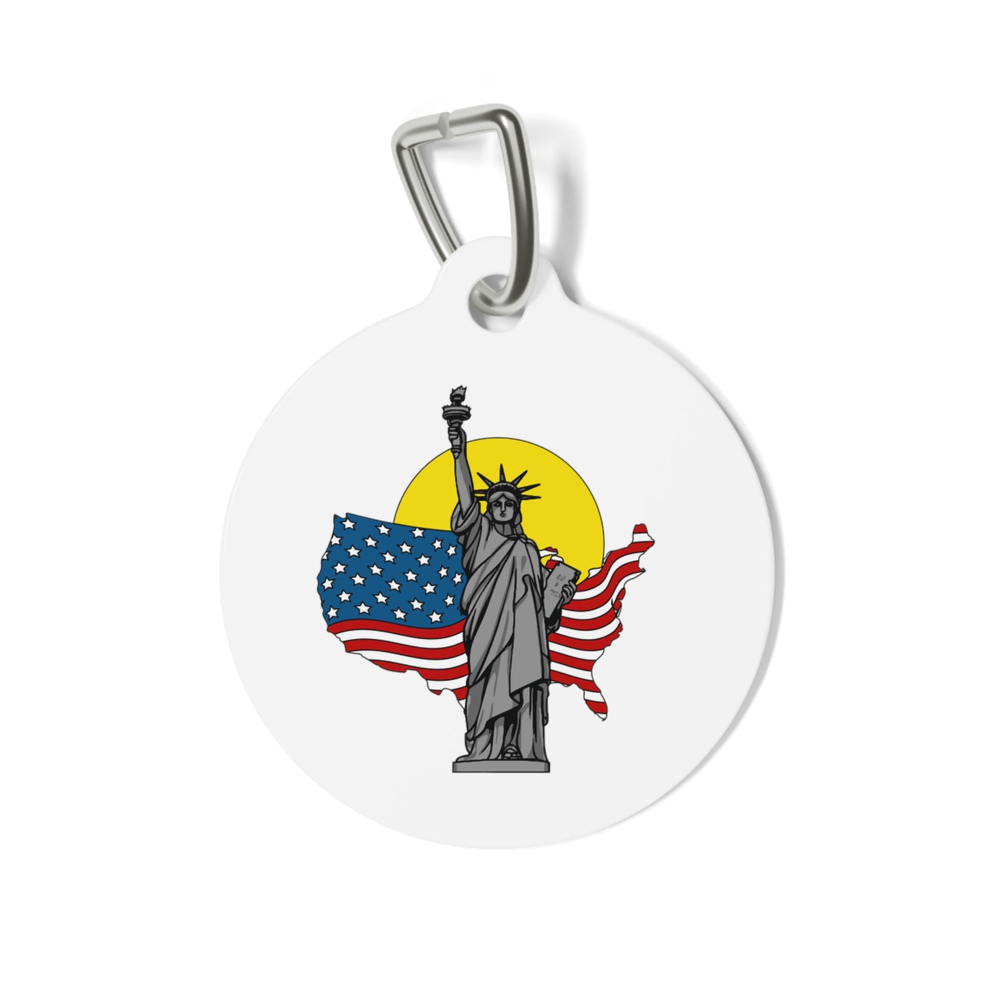 Statue Of Liberty Pet Tag