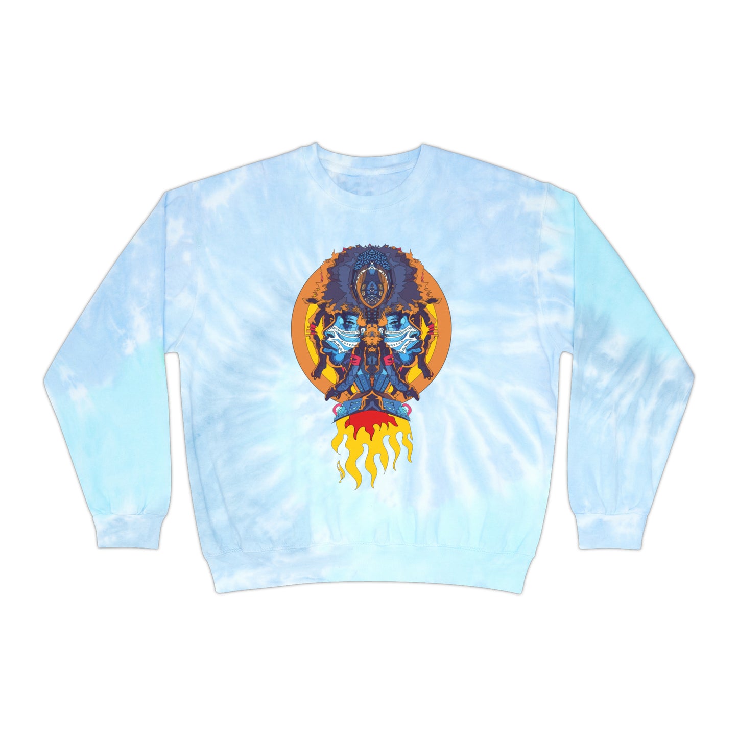 AfroNeo Unisex Tie-Dye Sweatshirt