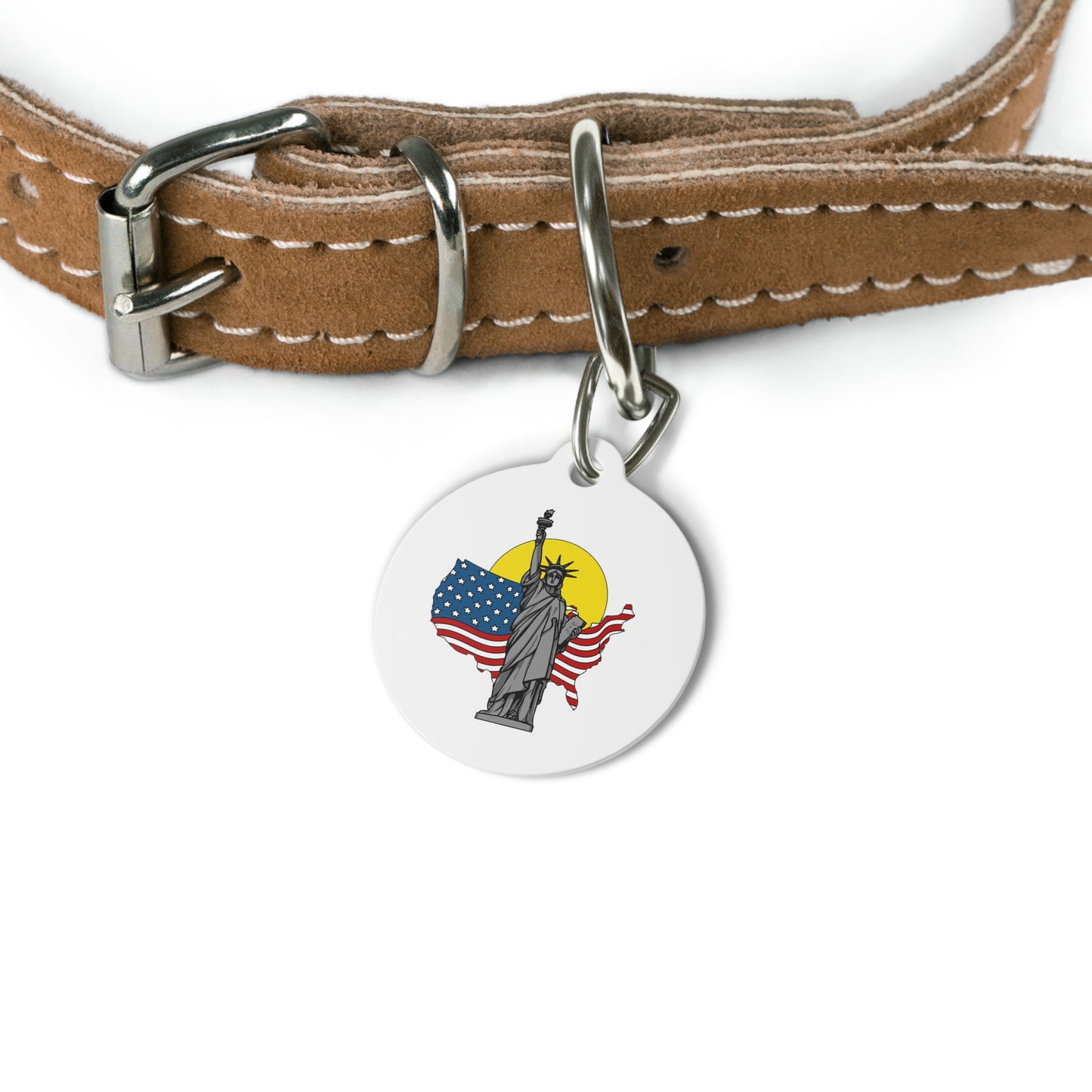 Statue Of Liberty Pet Tag