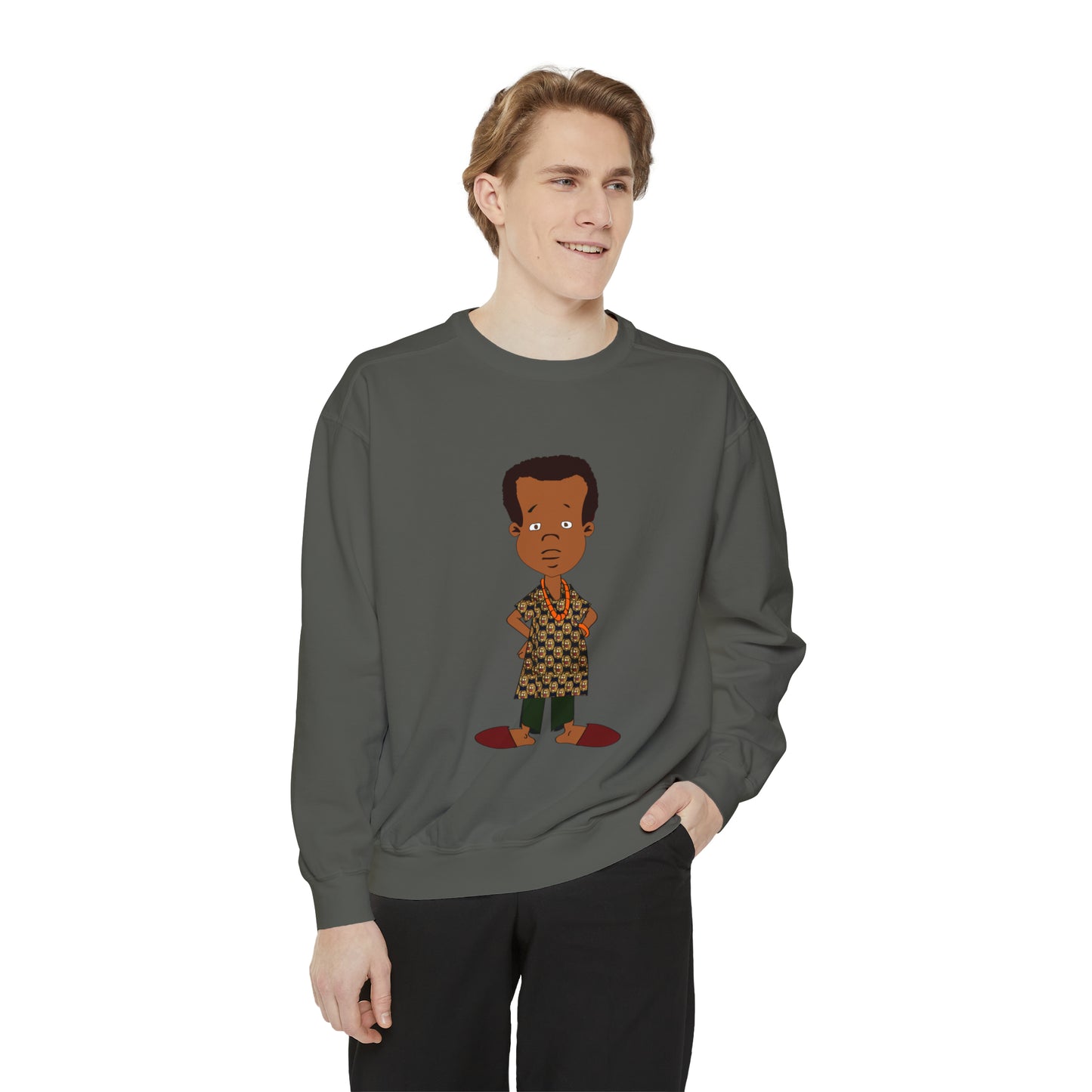 AfroKimbo Unisex Garment-Dyed Sweatshirt