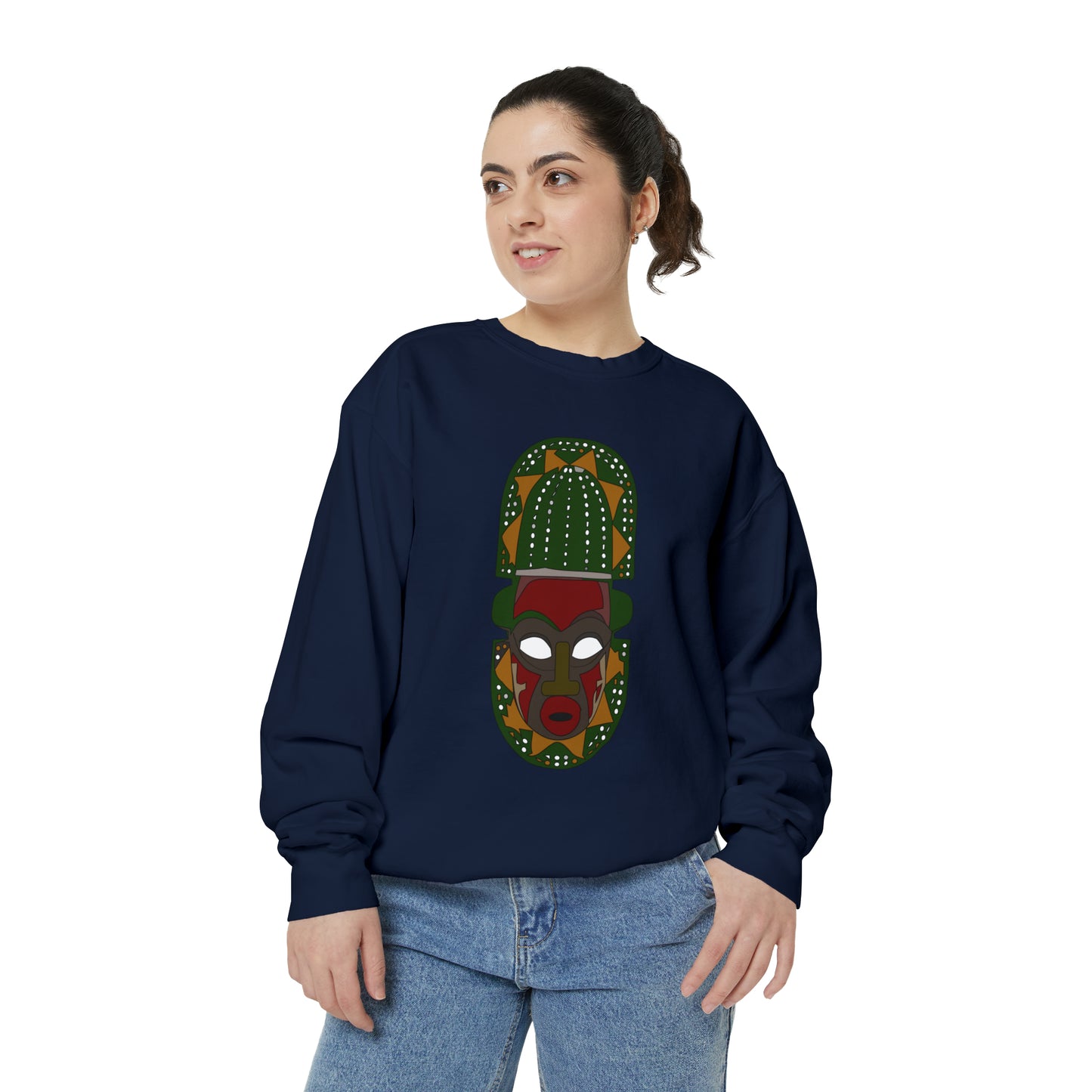 AfroJuju Unisex Garment-Dyed Sweatshirt