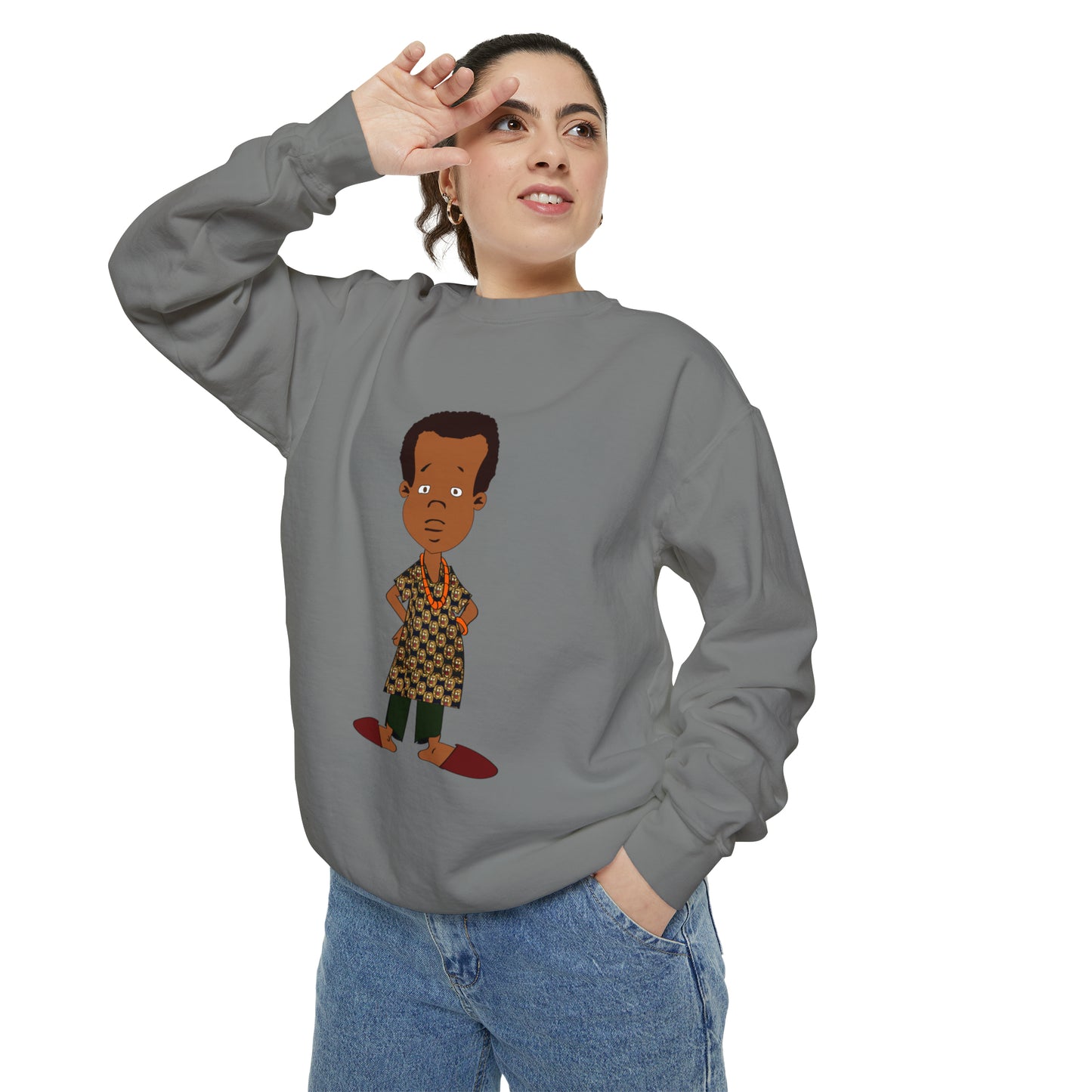 AfroKimbo Unisex Garment-Dyed Sweatshirt