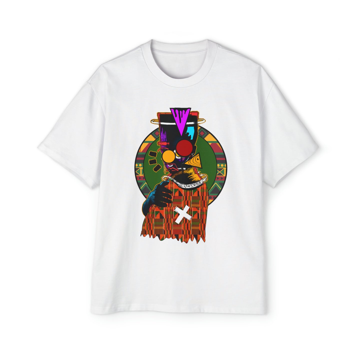 AfroMask Men's Heavy Oversized Tee