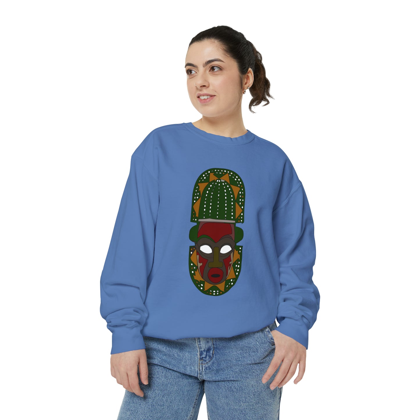 AfroJuju Unisex Garment-Dyed Sweatshirt