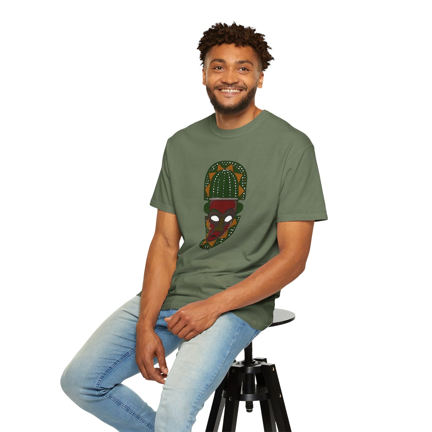 AfroJuju Unisex Garment-Dyed T-shirt