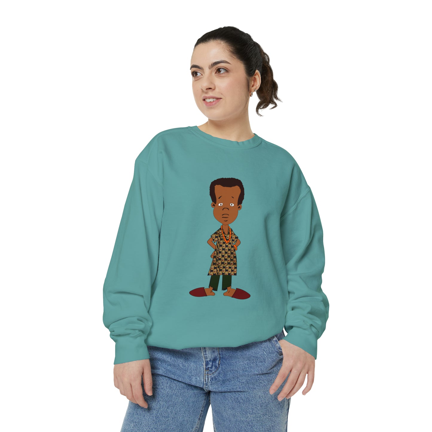 AfroKimbo Unisex Garment-Dyed Sweatshirt