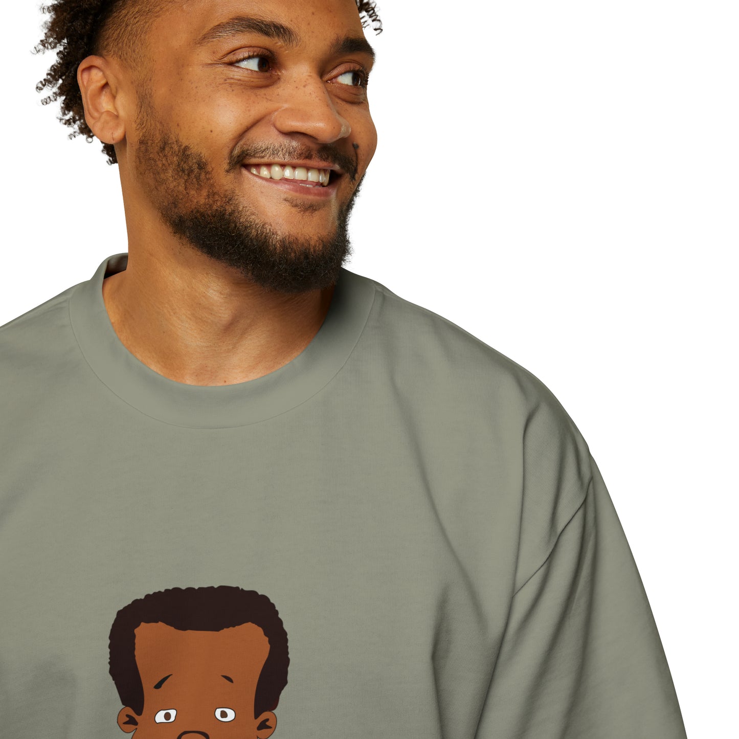 AfroKimbo Men's Heavy Oversized Tee