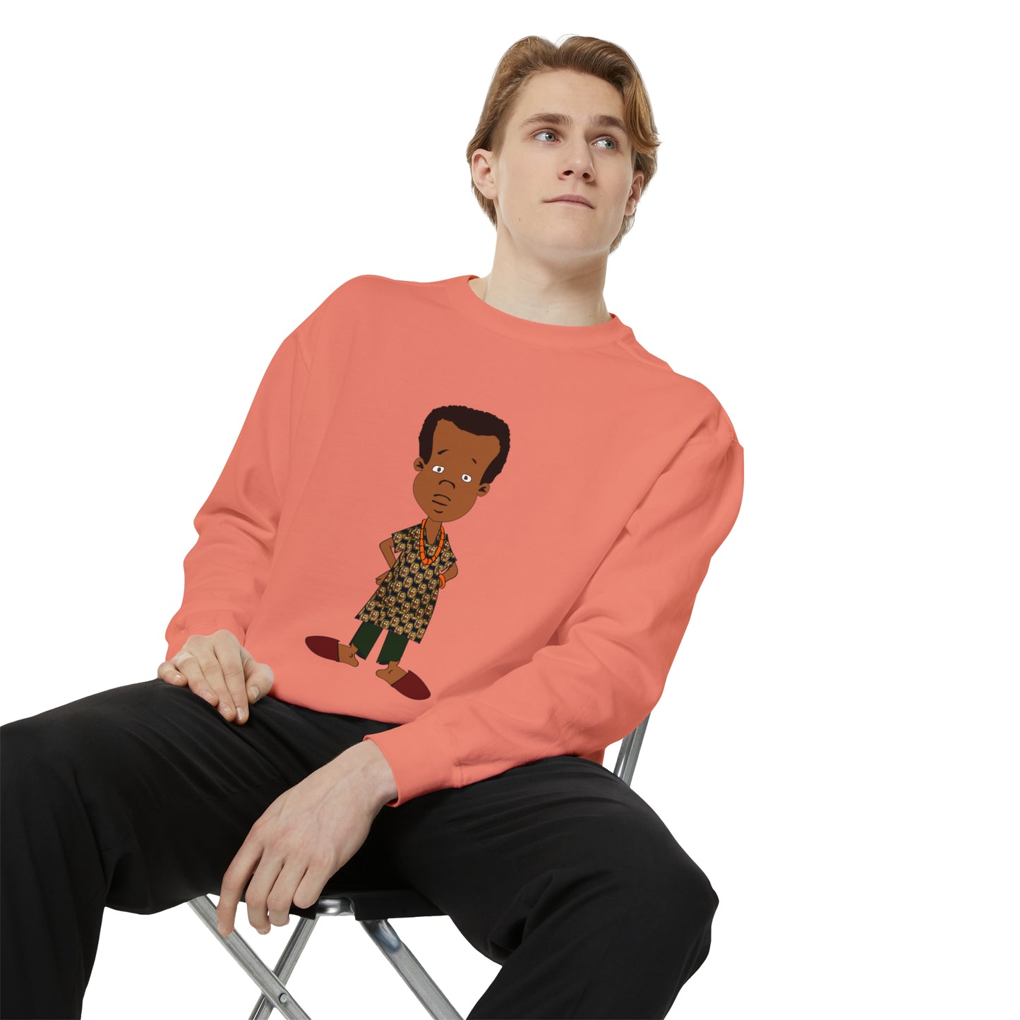 AfroKimbo Unisex Garment-Dyed Sweatshirt