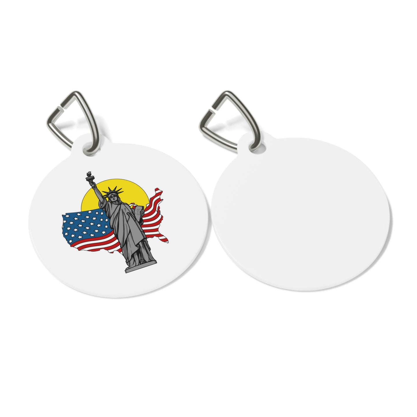 Statue Of Liberty Pet Tag