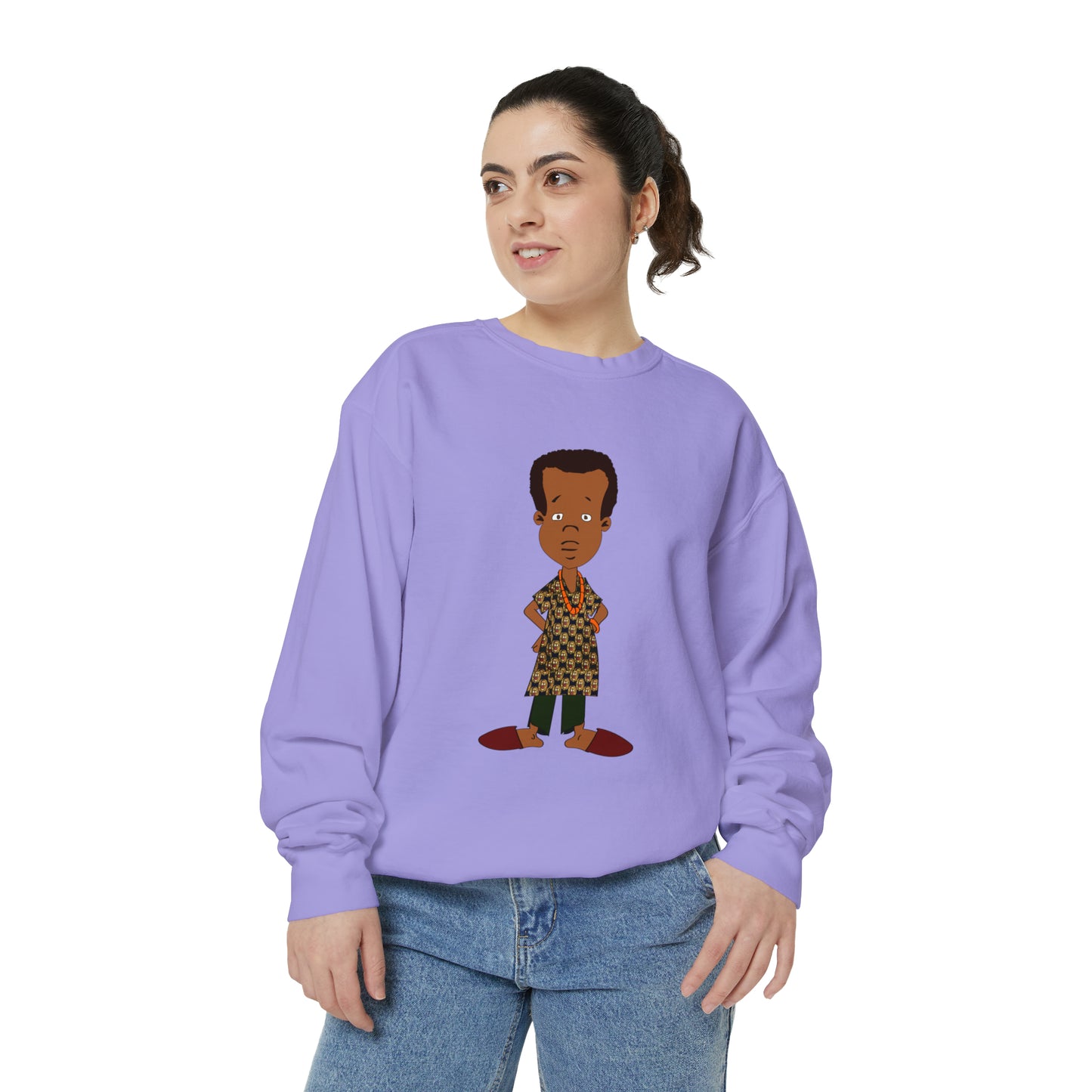 AfroKimbo Unisex Garment-Dyed Sweatshirt