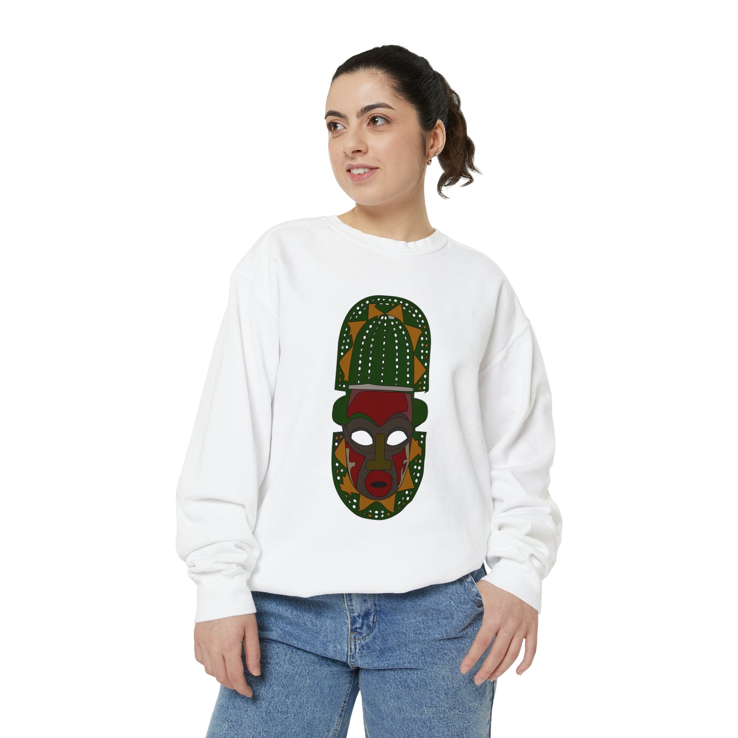 AfroJuju Unisex Garment-Dyed Sweatshirt