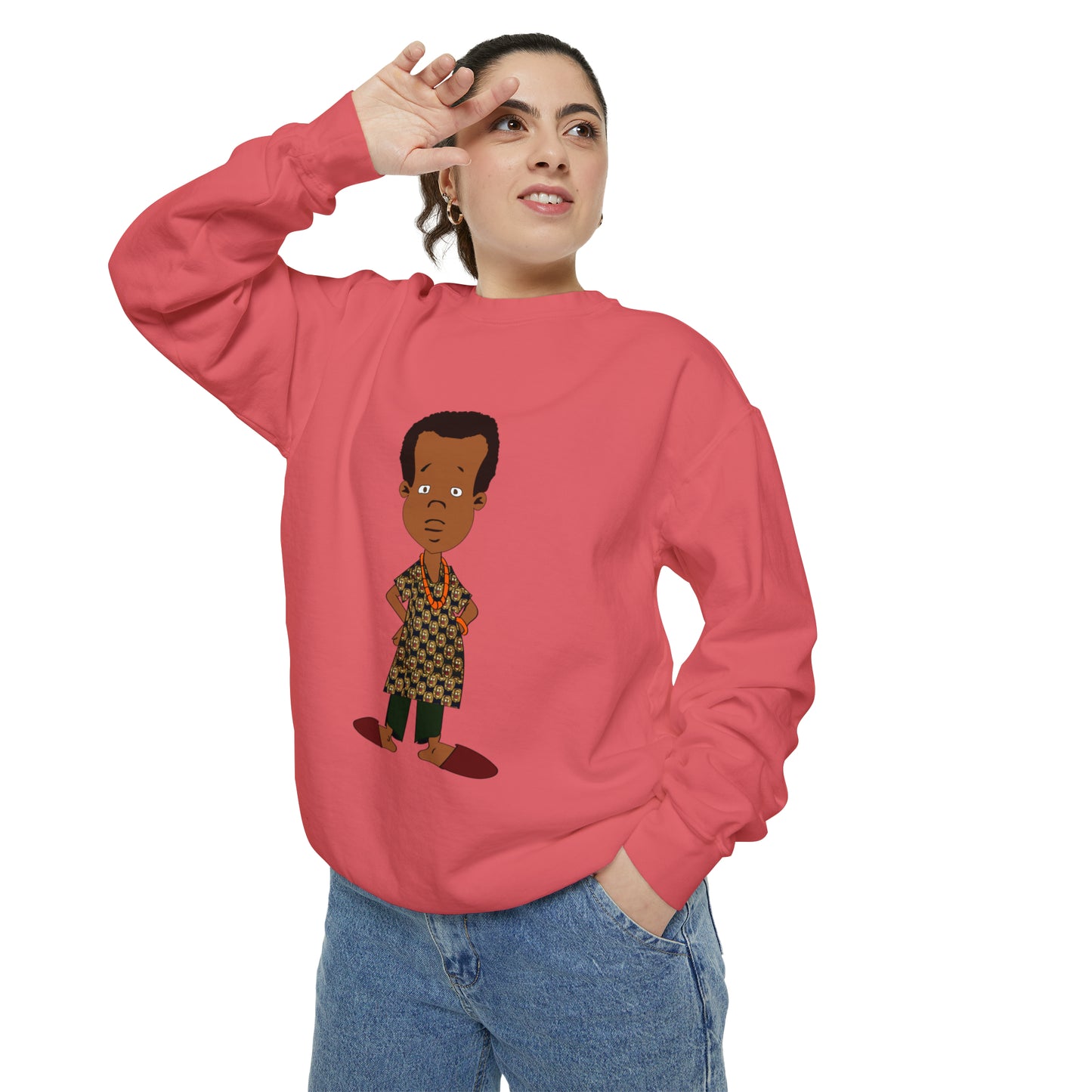 AfroKimbo Unisex Garment-Dyed Sweatshirt