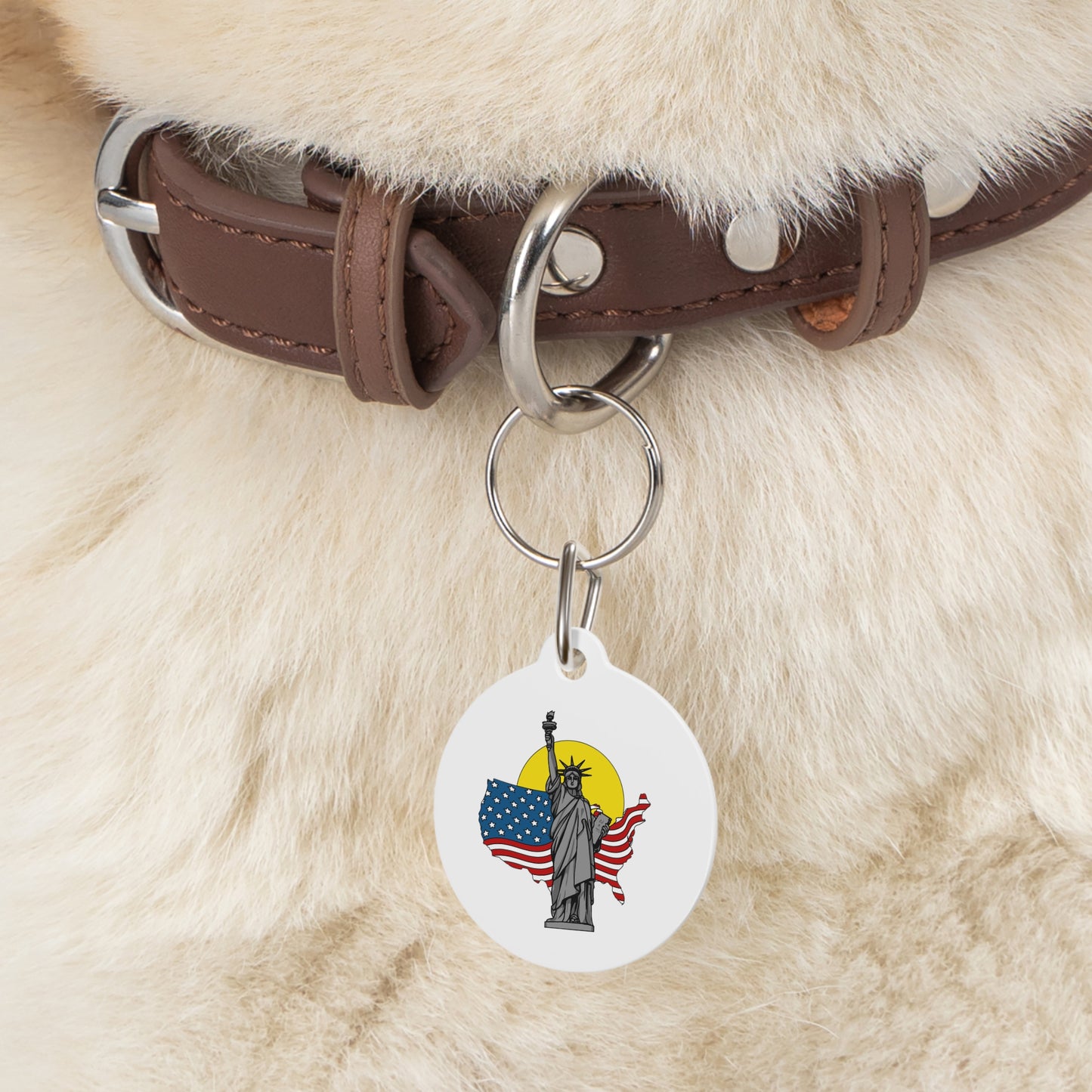 Statue Of Liberty Pet Tag