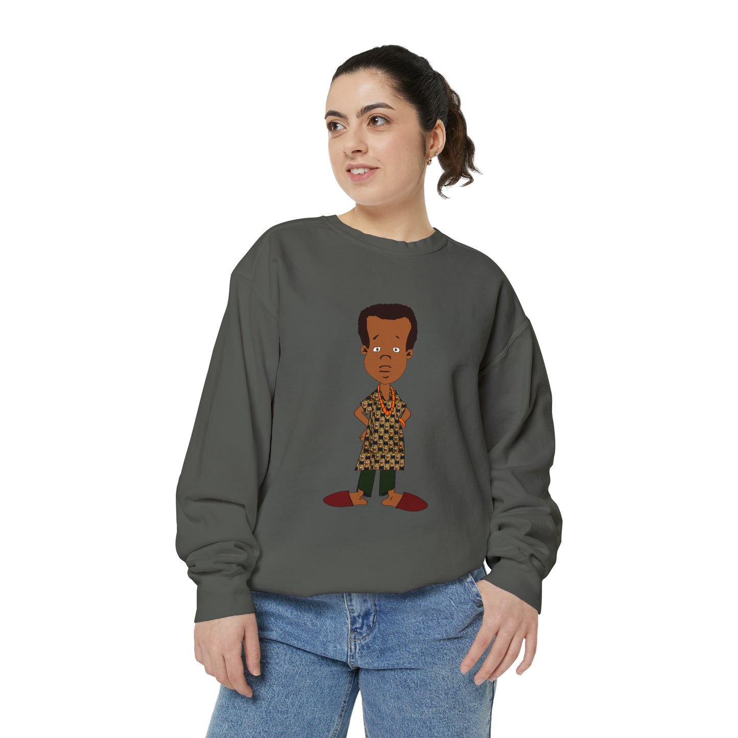 AfroKimbo Unisex Garment-Dyed Sweatshirt