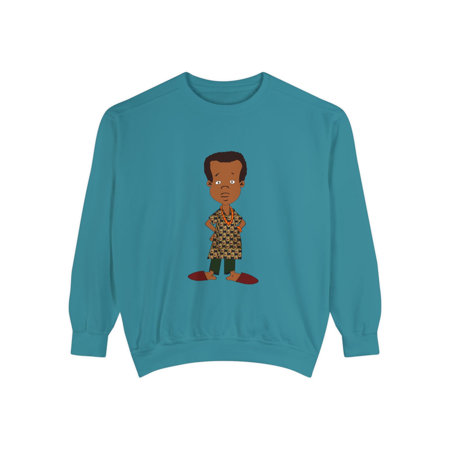 AfroKimbo Unisex Garment-Dyed Sweatshirt