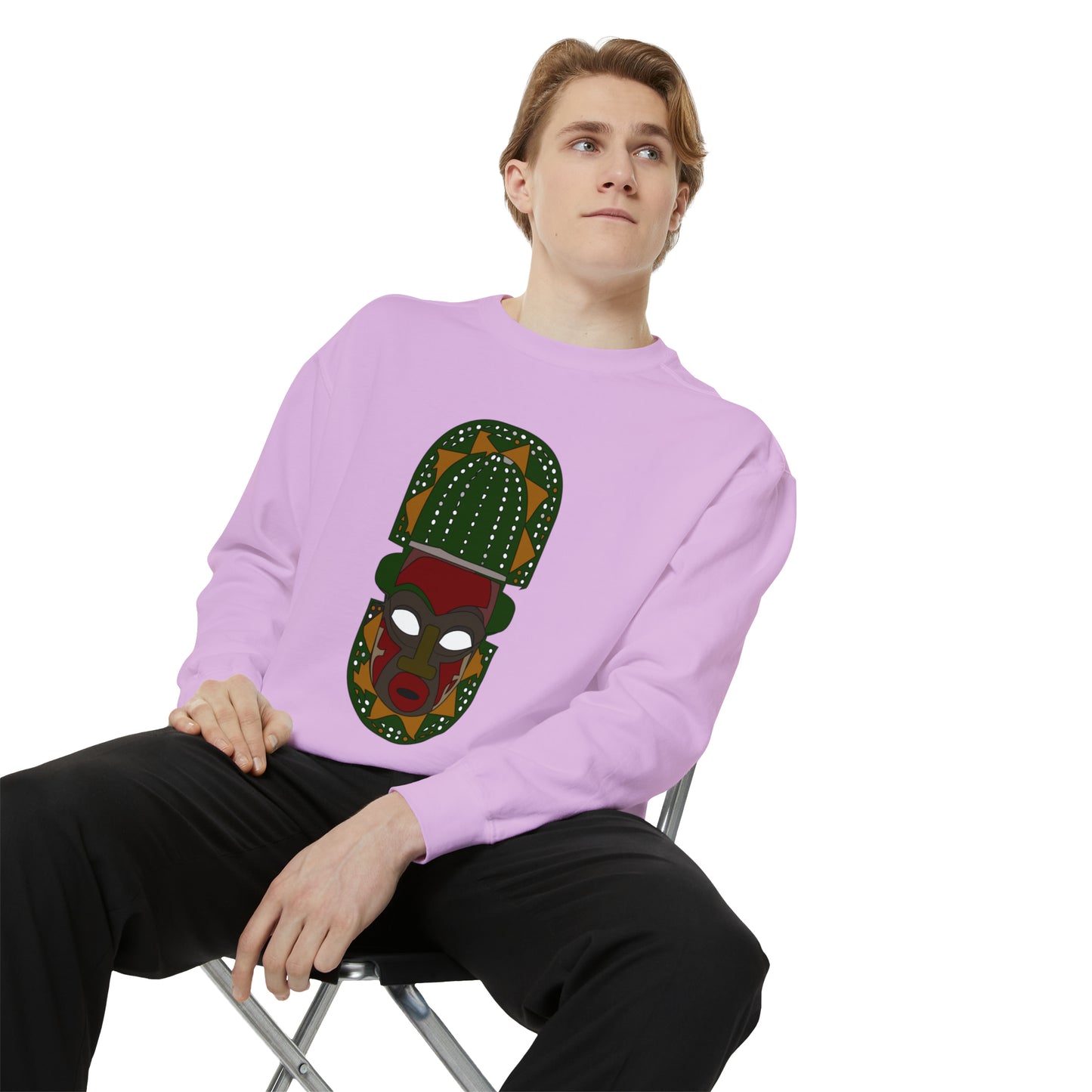 AfroJuju Unisex Garment-Dyed Sweatshirt