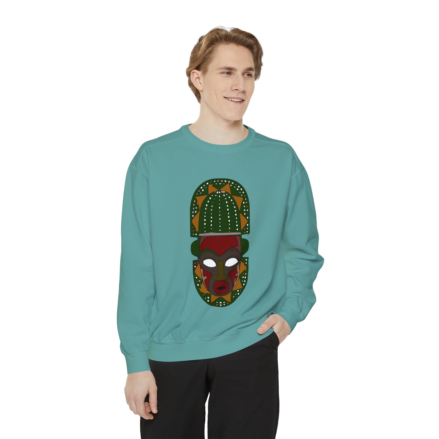 AfroJuju Unisex Garment-Dyed Sweatshirt