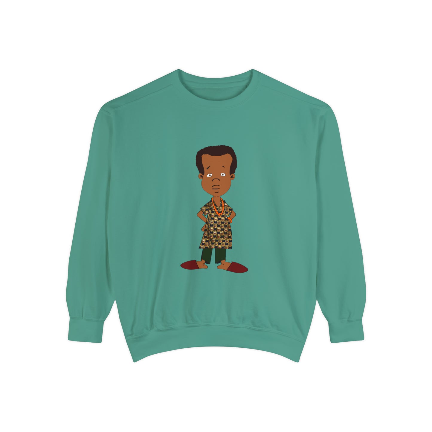 AfroKimbo Unisex Garment-Dyed Sweatshirt