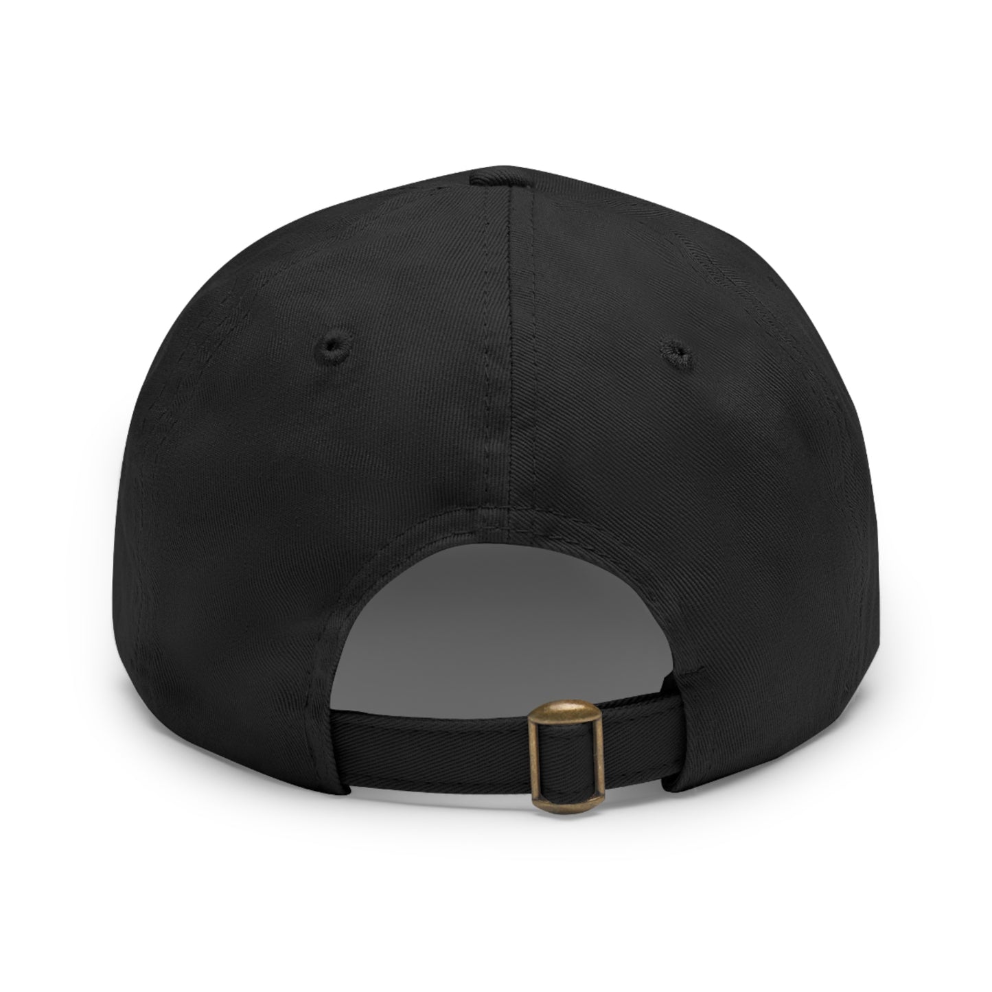 AfroNeo Dad Hat with Leather Patch (Round)