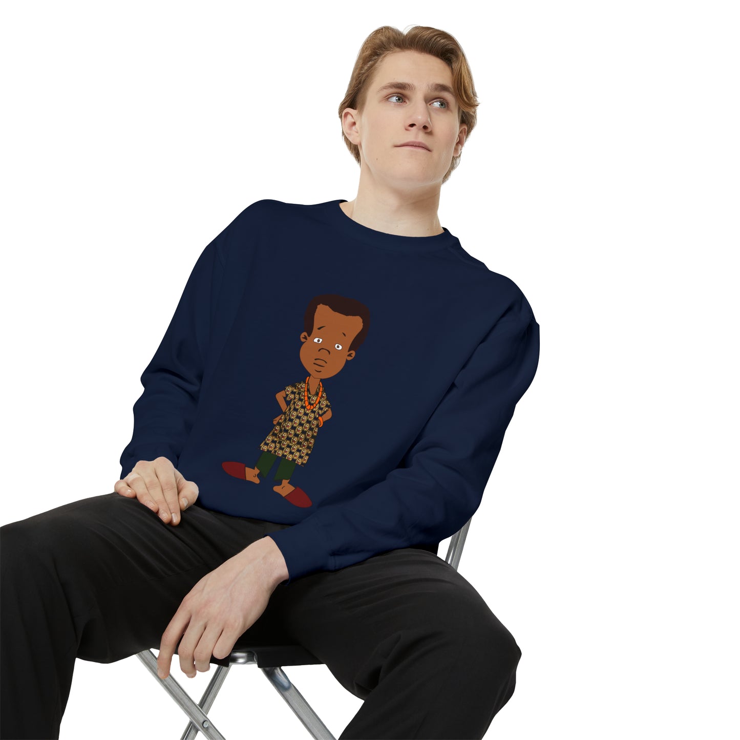 AfroKimbo Unisex Garment-Dyed Sweatshirt