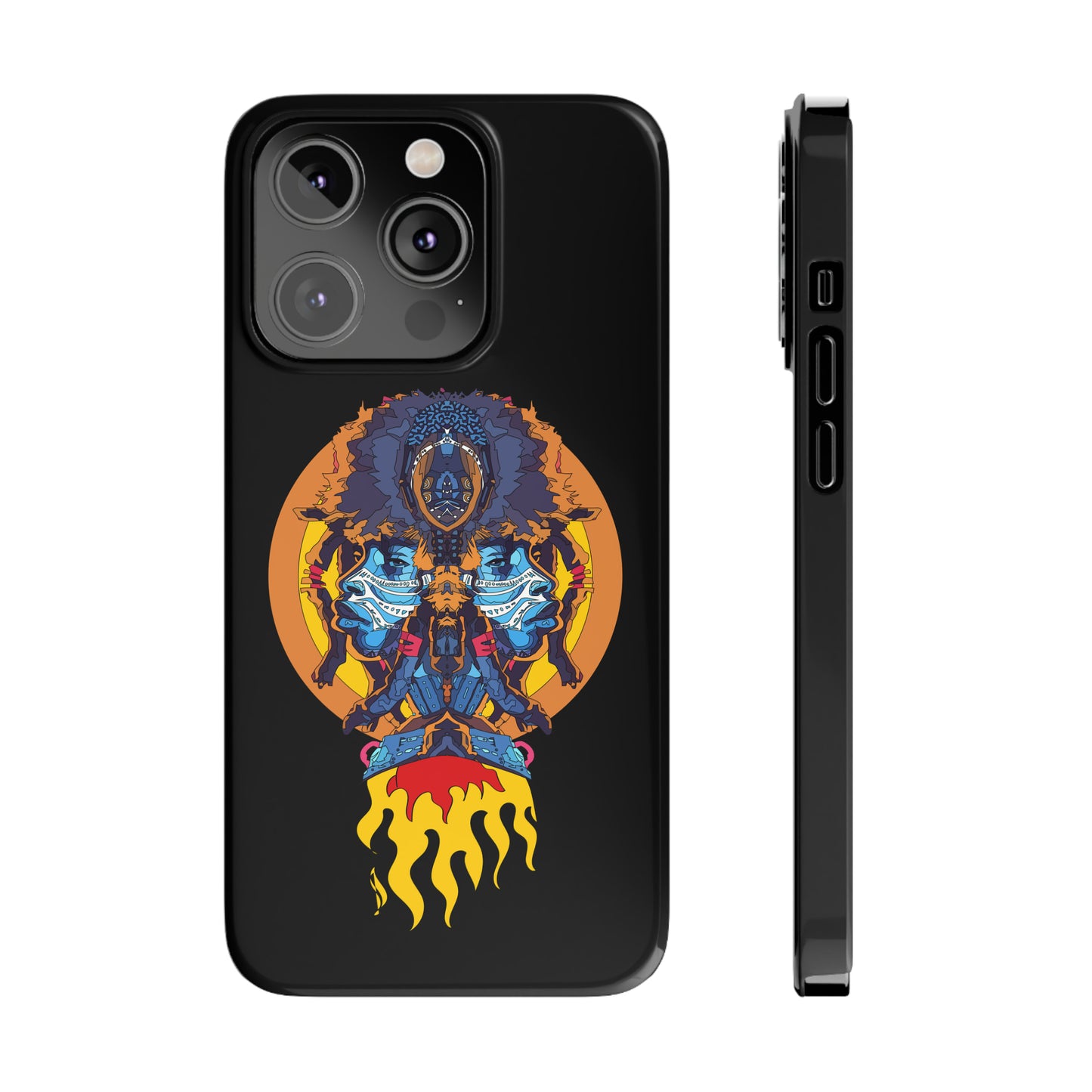 AfroNeo Slim Phone Cases (Black)