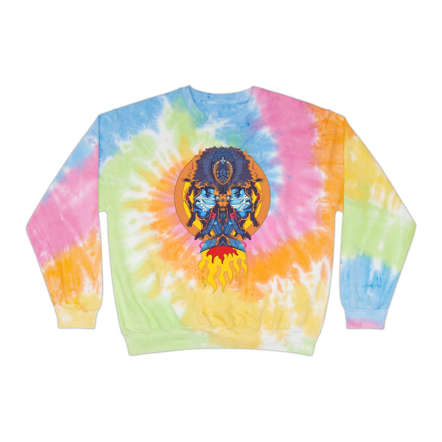 AfroNeo Unisex Tie-Dye Sweatshirt