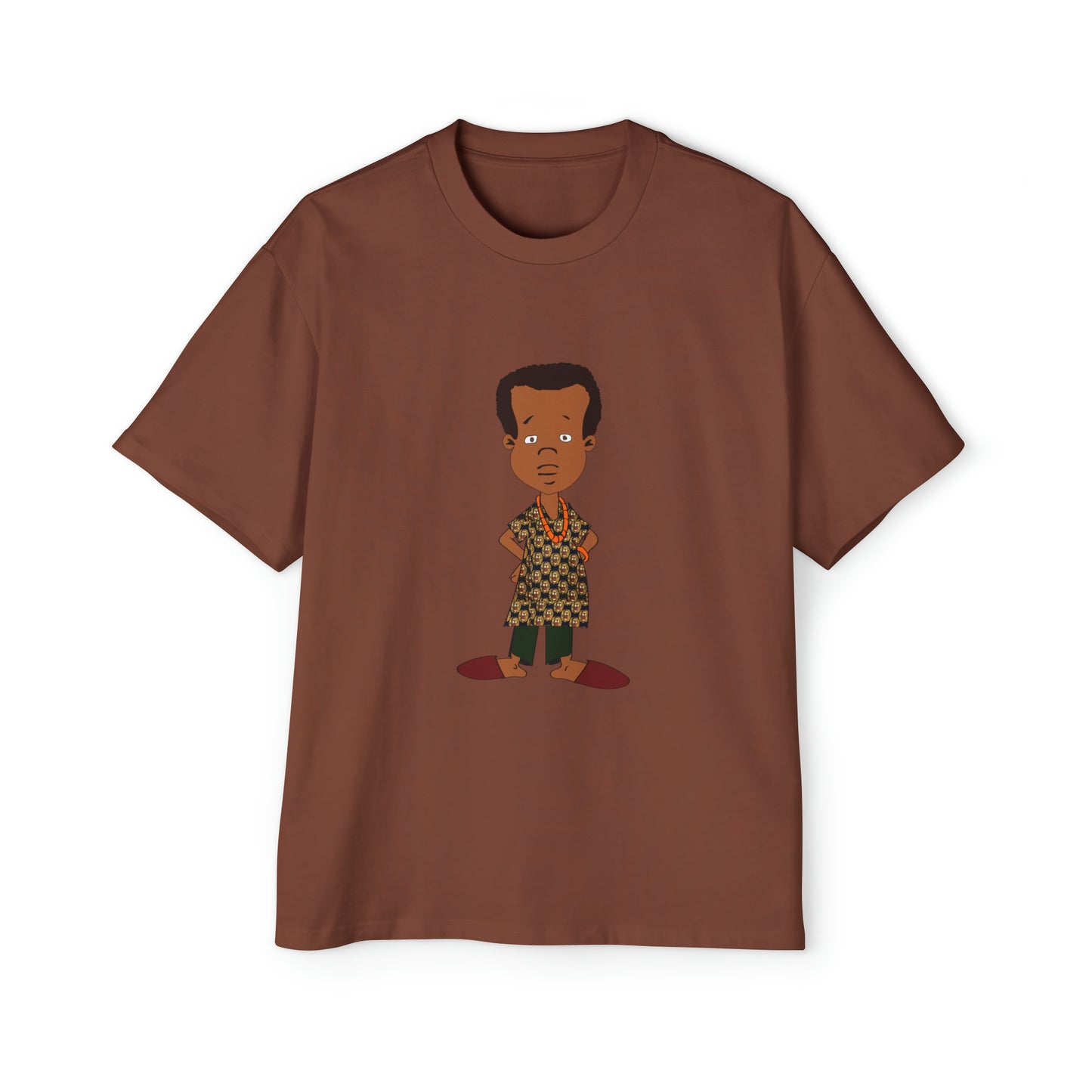 AfroKimbo Men's Heavy Oversized Tee