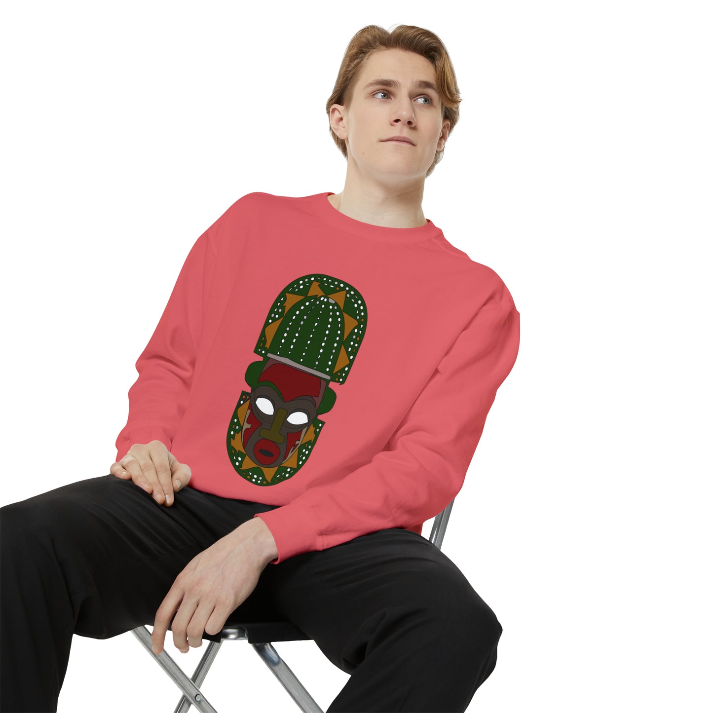 AfroJuju Unisex Garment-Dyed Sweatshirt