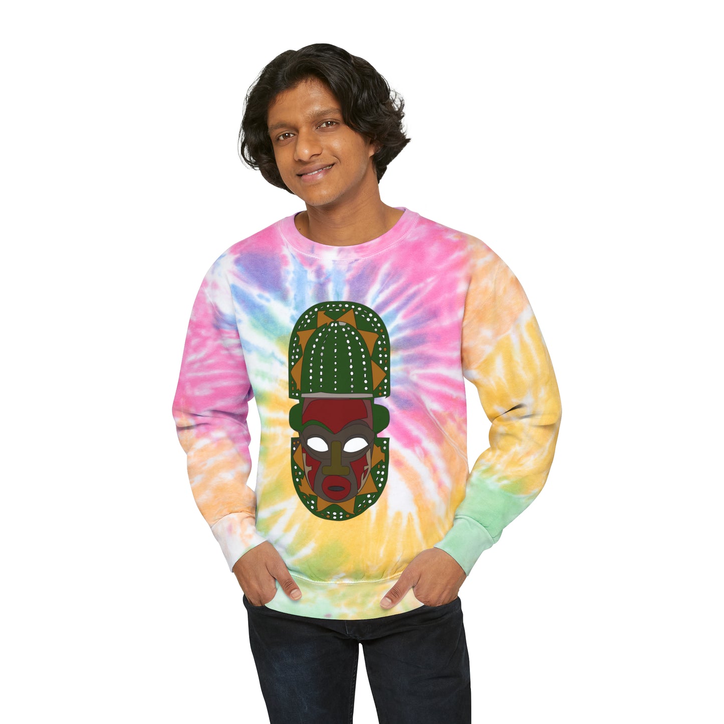 AfroJuju Unisex Tie-Dye Sweatshirt