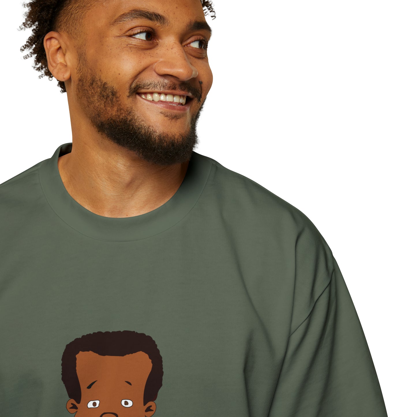 AfroKimbo Men's Heavy Oversized Tee