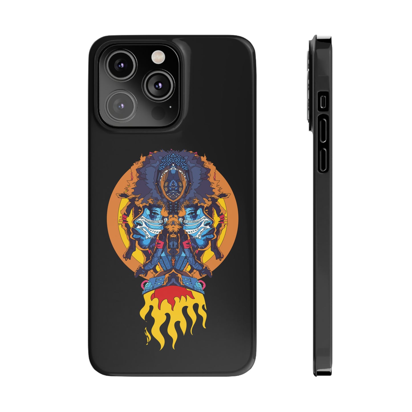 AfroNeo Slim Phone Cases (Black)