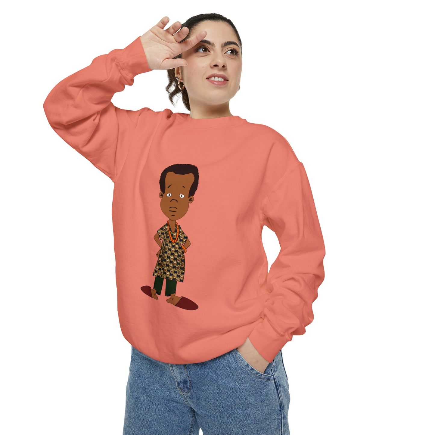 AfroKimbo Unisex Garment-Dyed Sweatshirt