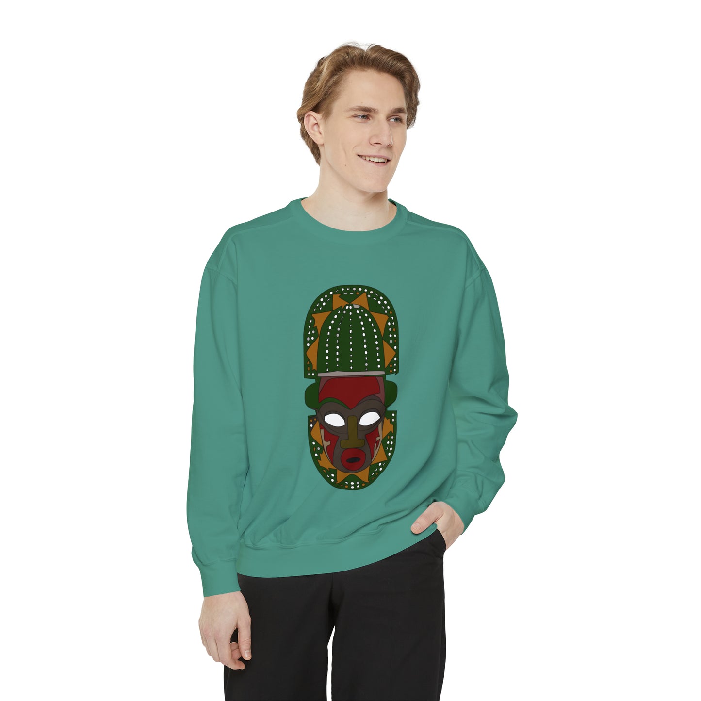 AfroJuju Unisex Garment-Dyed Sweatshirt