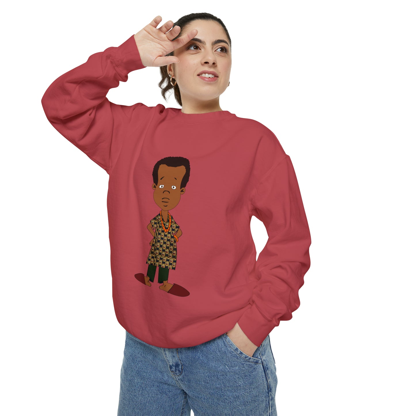 AfroKimbo Unisex Garment-Dyed Sweatshirt