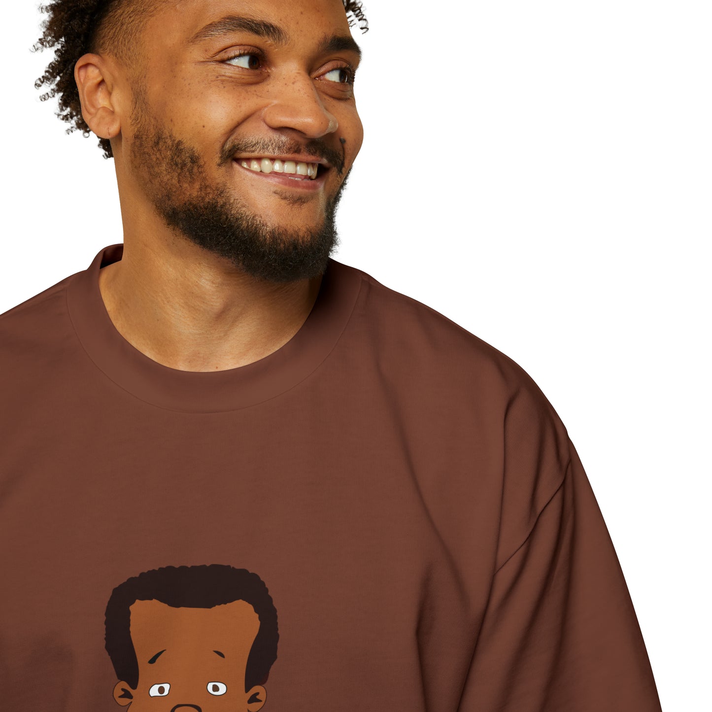 AfroKimbo Men's Heavy Oversized Tee