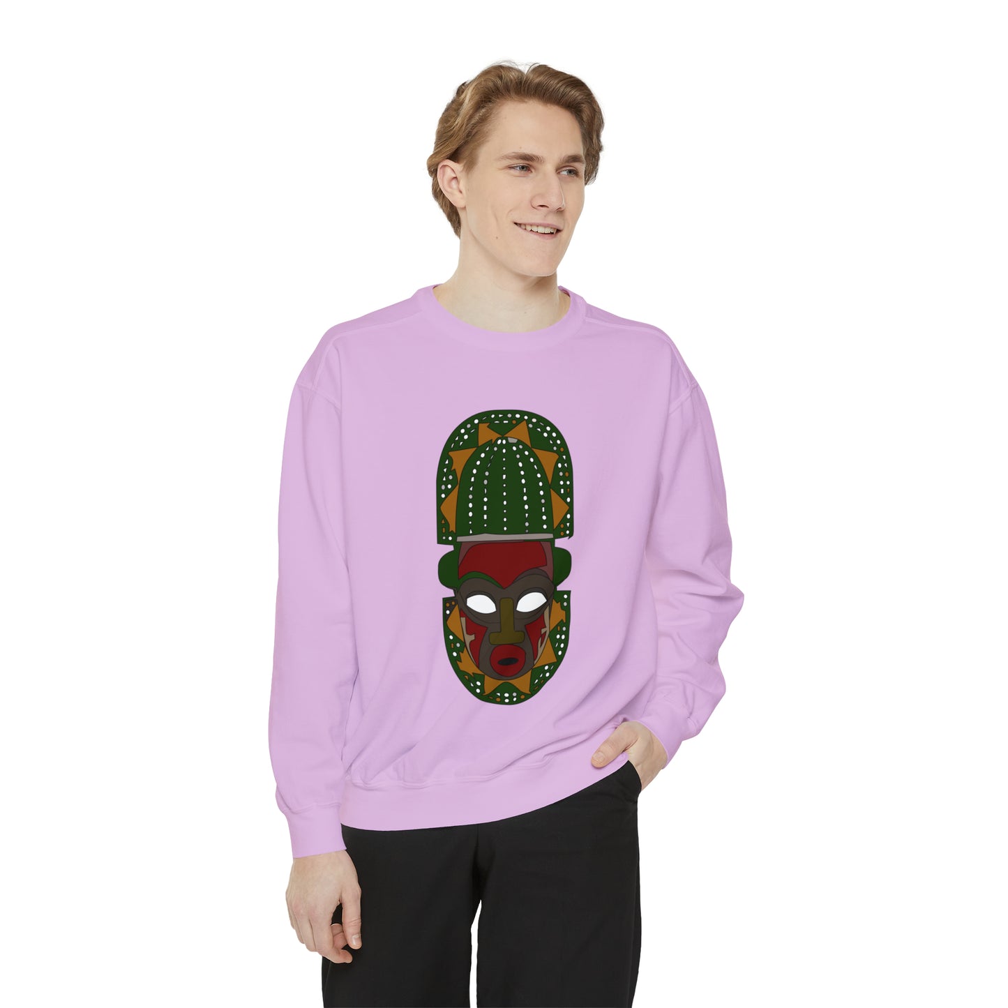 AfroJuju Unisex Garment-Dyed Sweatshirt