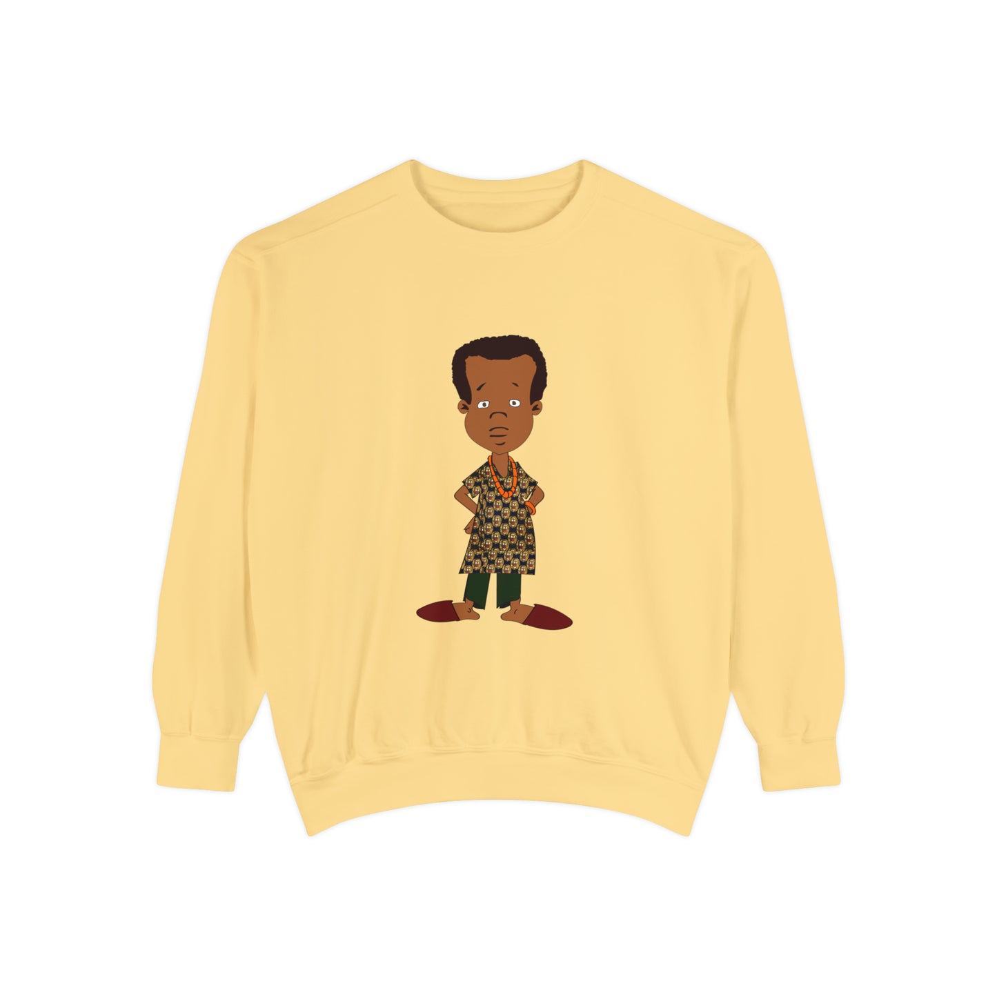 AfroKimbo Unisex Garment-Dyed Sweatshirt