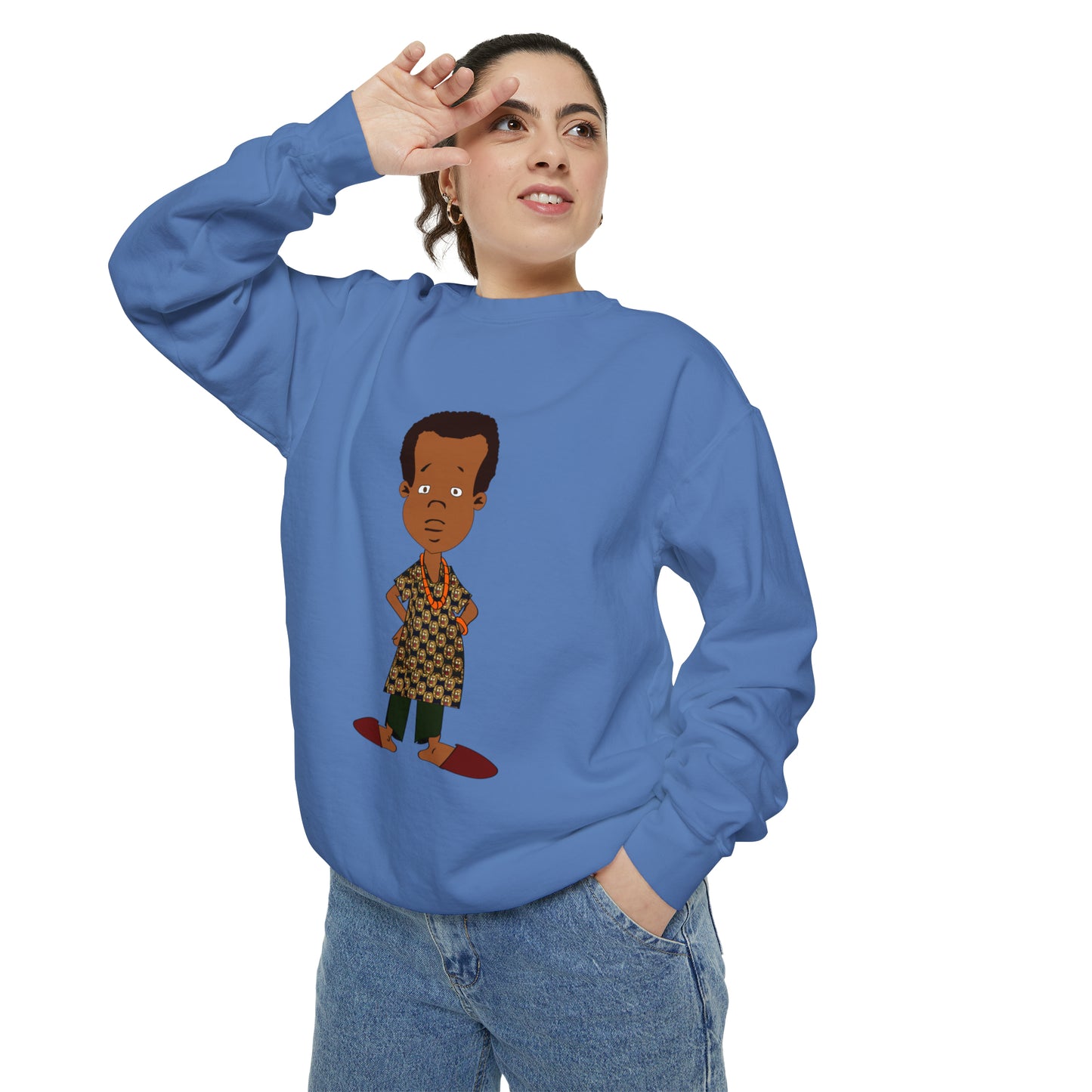 AfroKimbo Unisex Garment-Dyed Sweatshirt