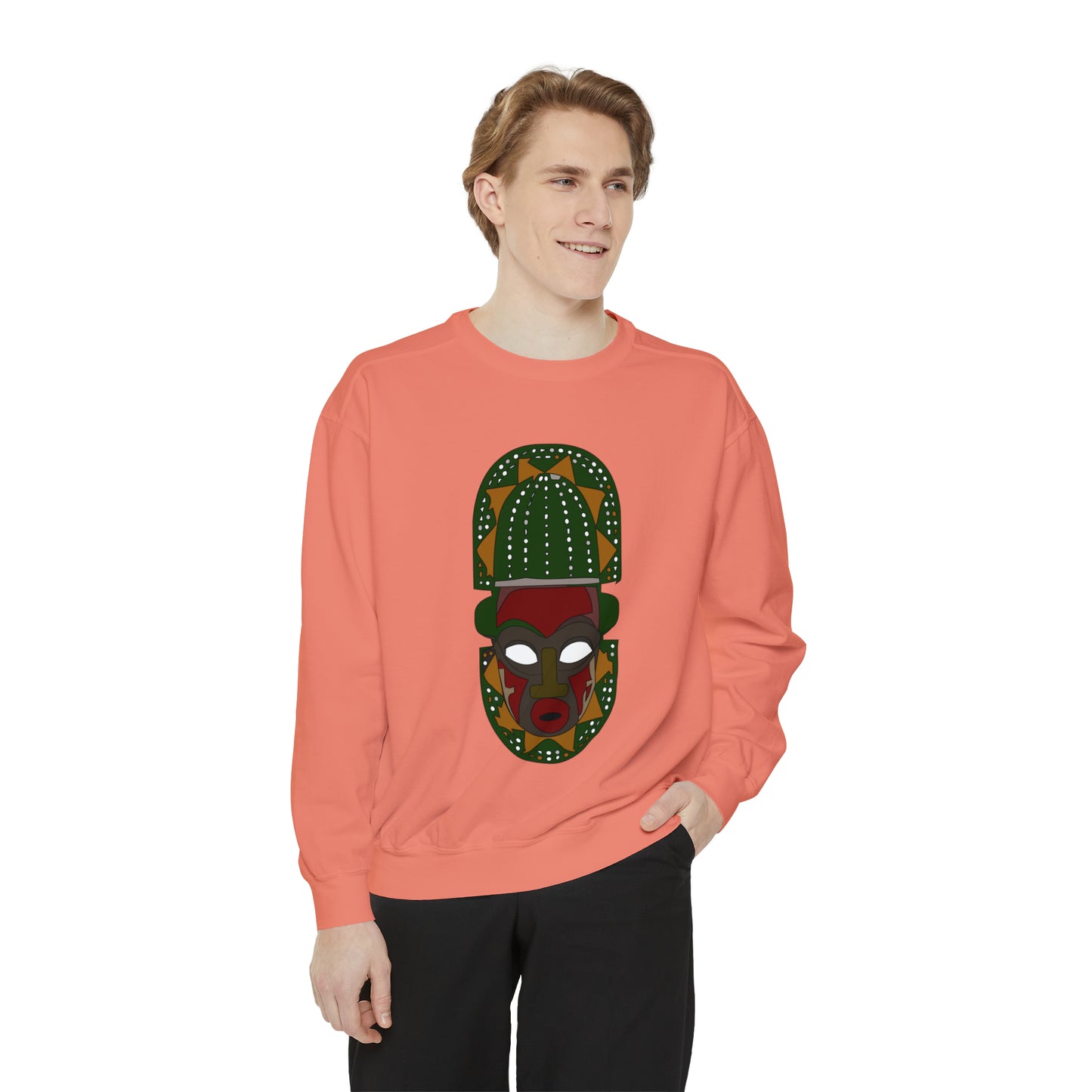 AfroJuju Unisex Garment-Dyed Sweatshirt