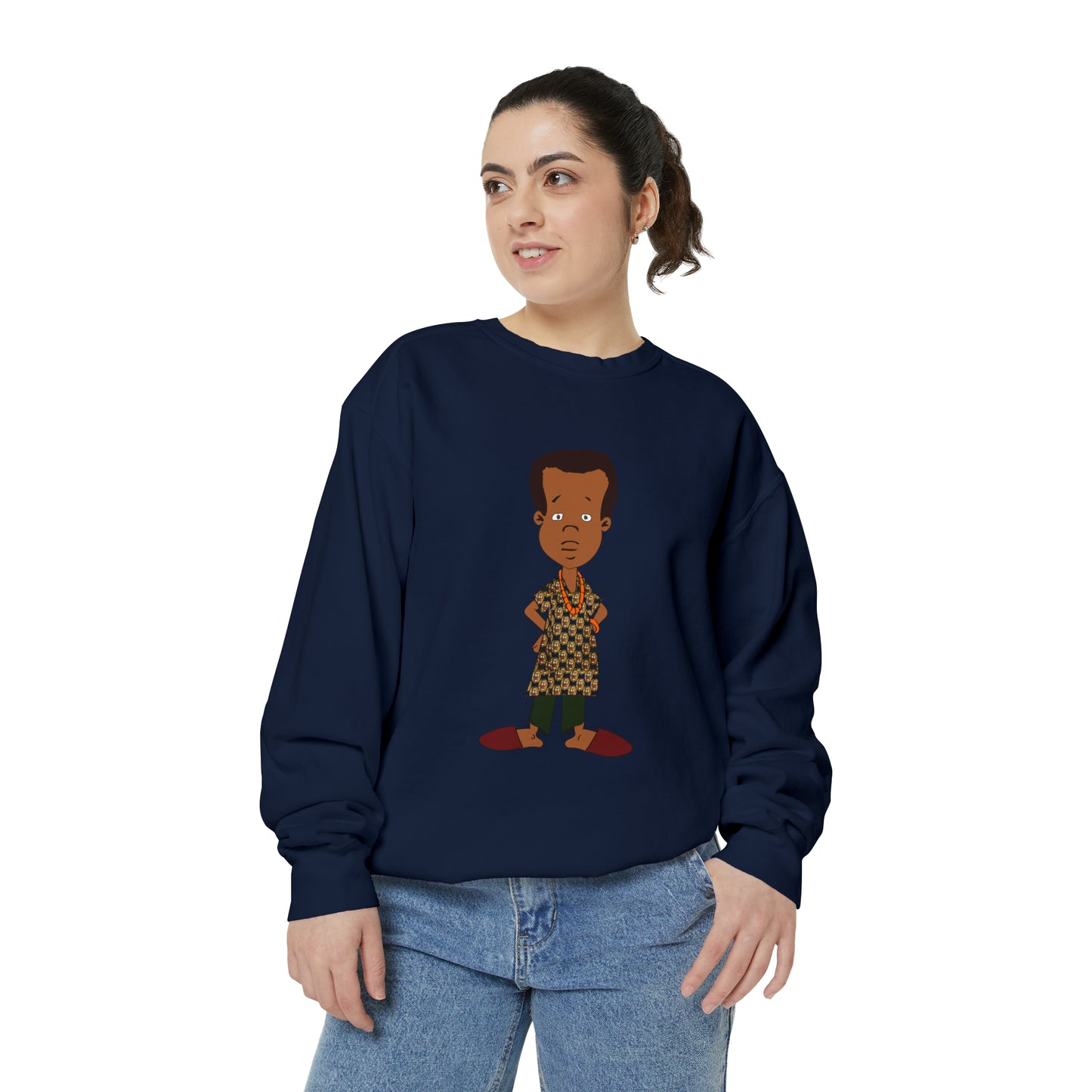 AfroKimbo Unisex Garment-Dyed Sweatshirt