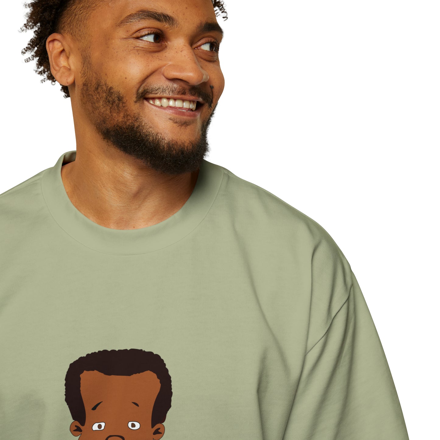 AfroKimbo Men's Heavy Oversized Tee