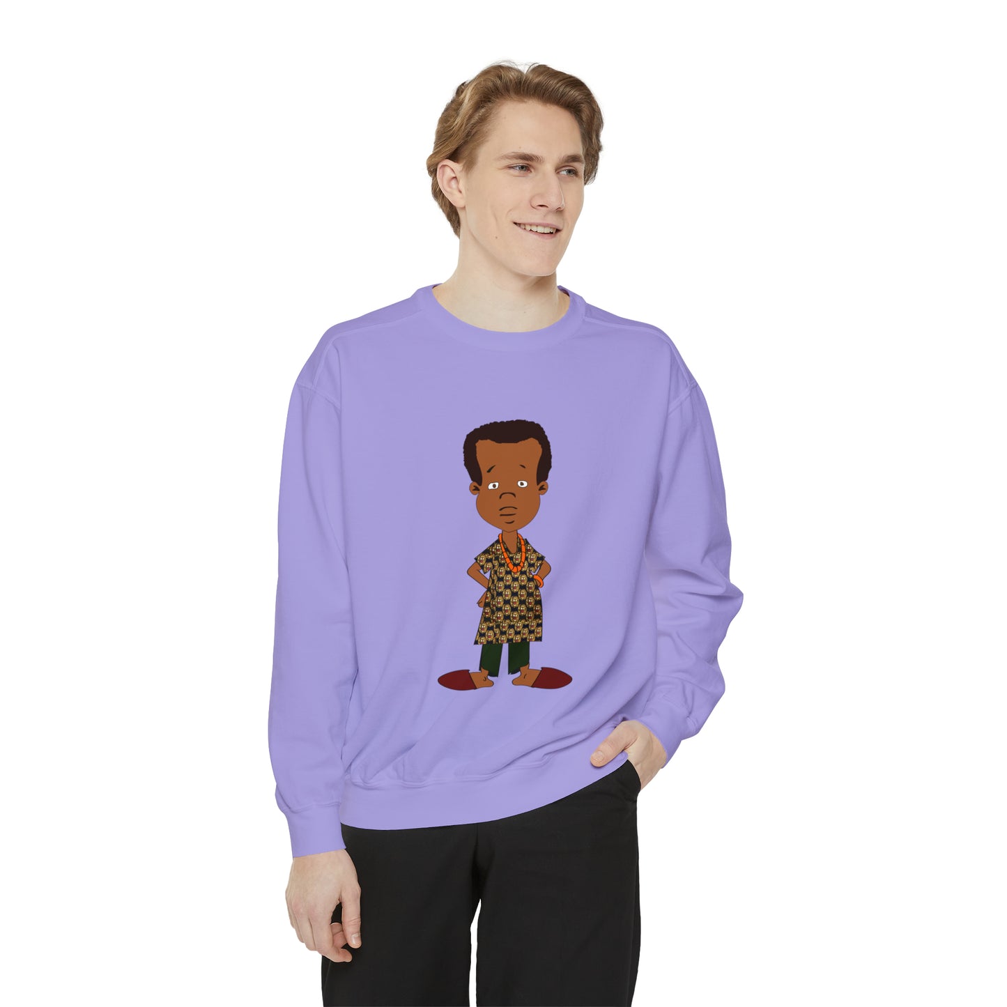 AfroKimbo Unisex Garment-Dyed Sweatshirt