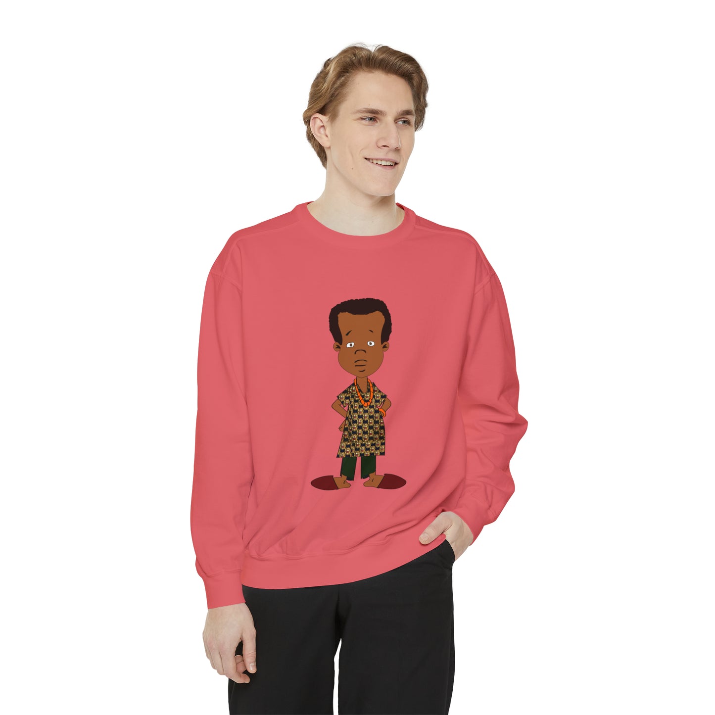 AfroKimbo Unisex Garment-Dyed Sweatshirt