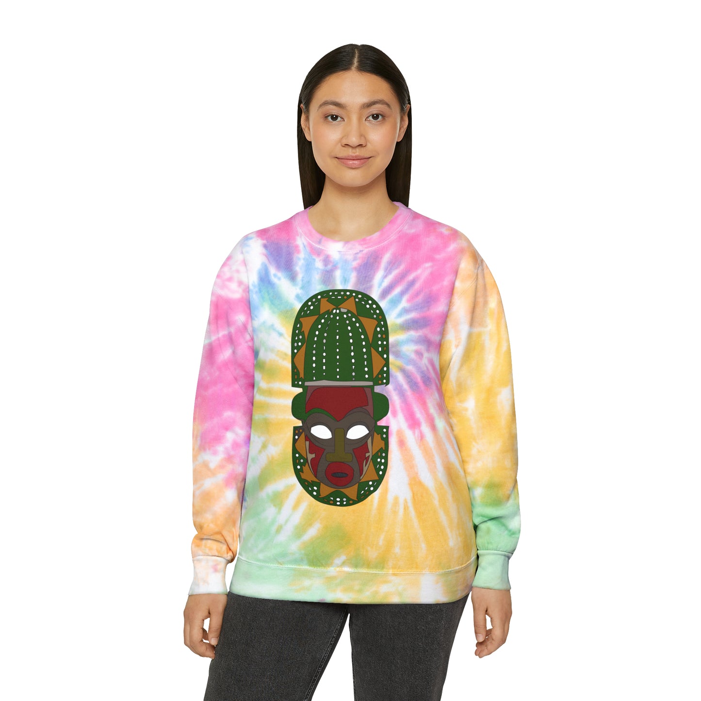 AfroJuju Unisex Tie-Dye Sweatshirt