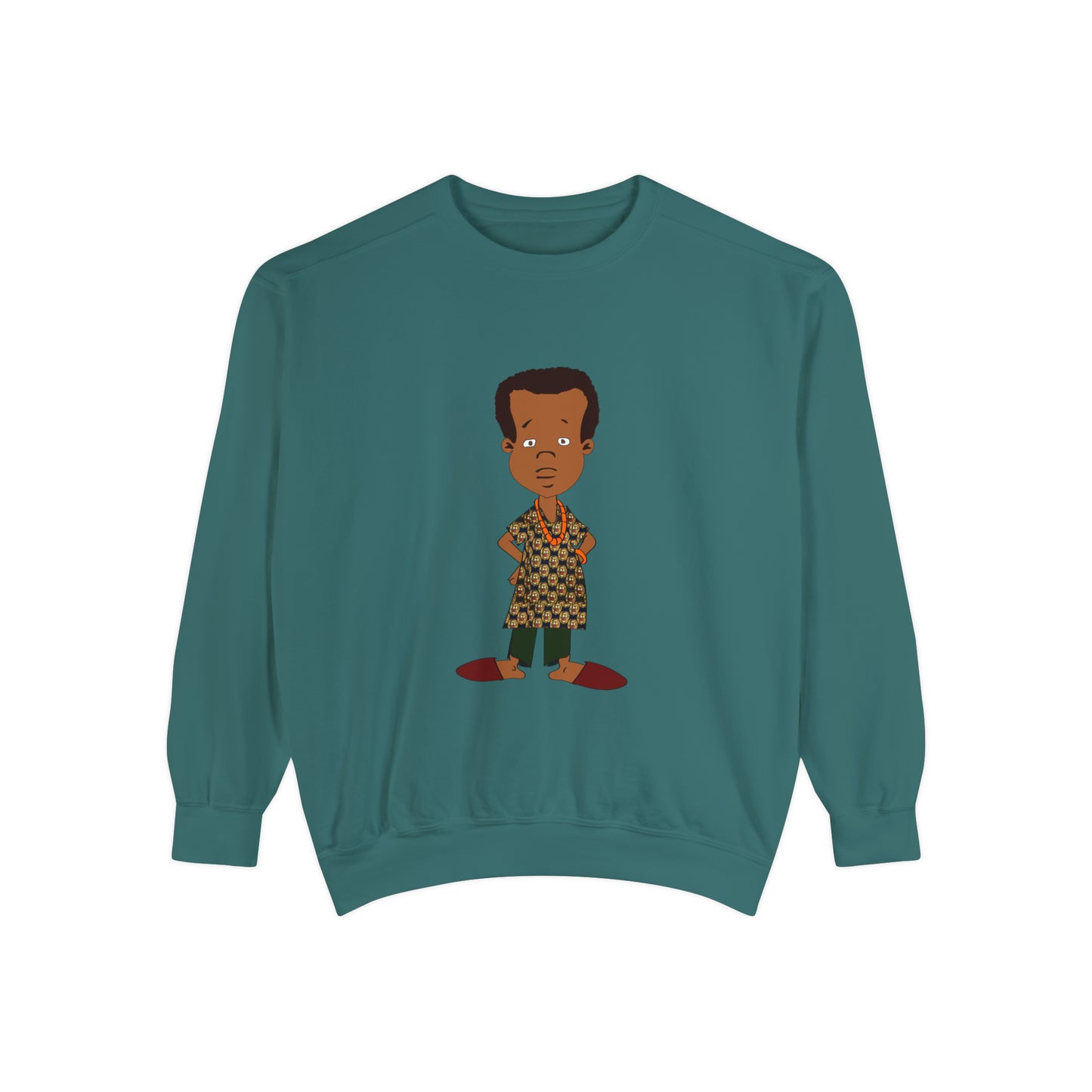 AfroKimbo Unisex Garment-Dyed Sweatshirt