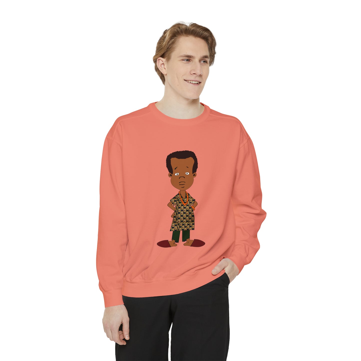 AfroKimbo Unisex Garment-Dyed Sweatshirt