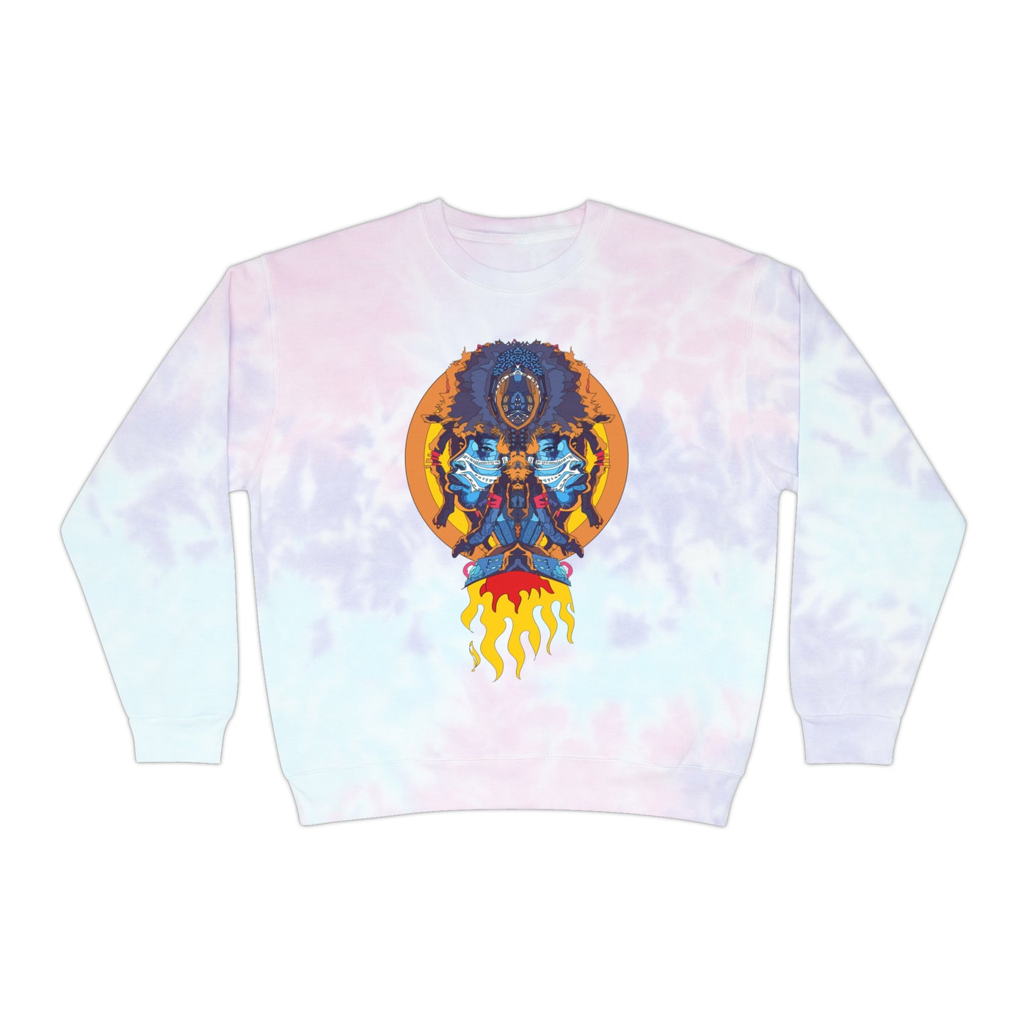 AfroNeo Unisex Tie-Dye Sweatshirt