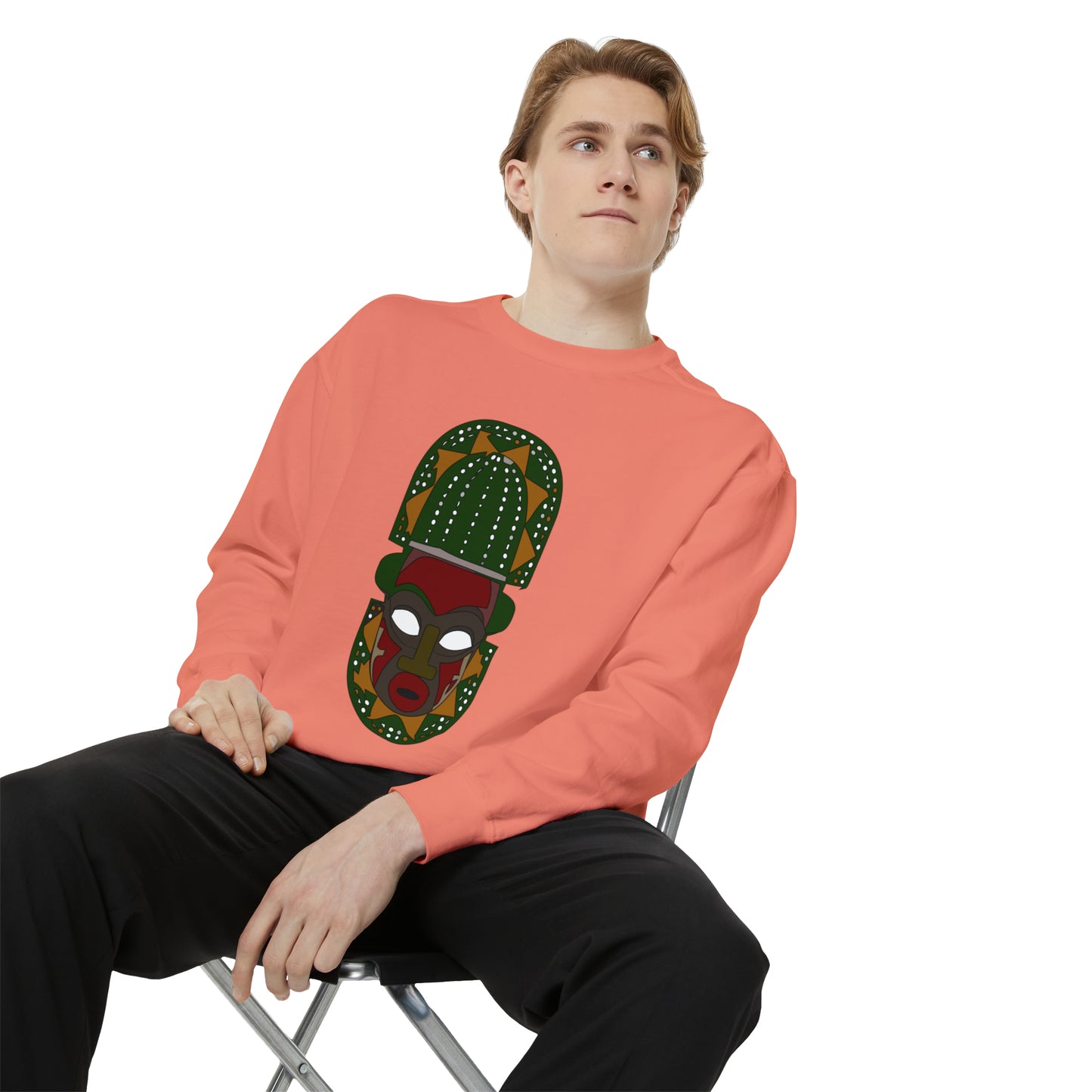 AfroJuju Unisex Garment-Dyed Sweatshirt